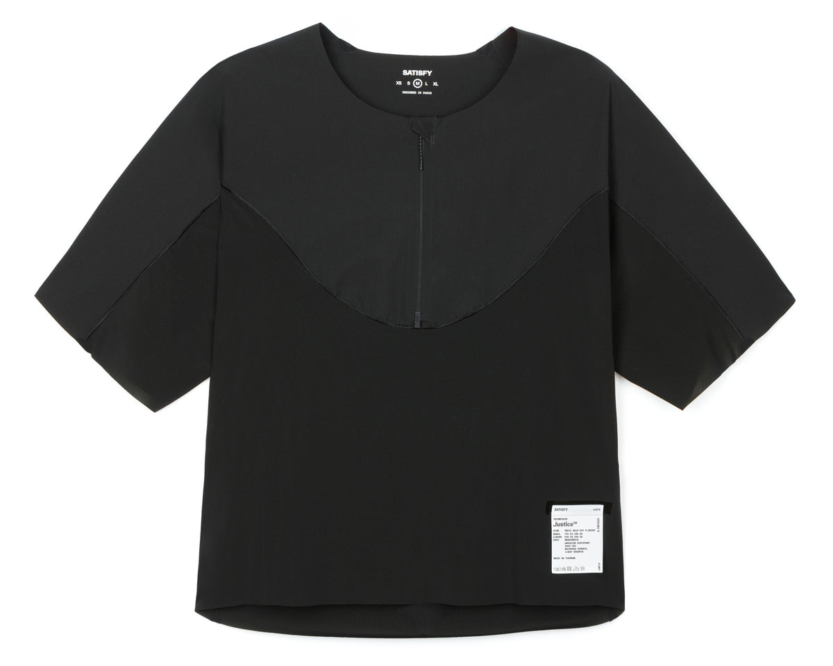 Satisfy Running - Justice™ Trail Half‑Zip T‑shirt