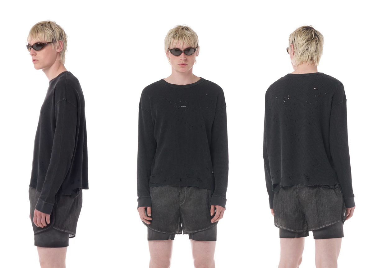 Satisfy Running - MothTech™ Waffle Long Tee