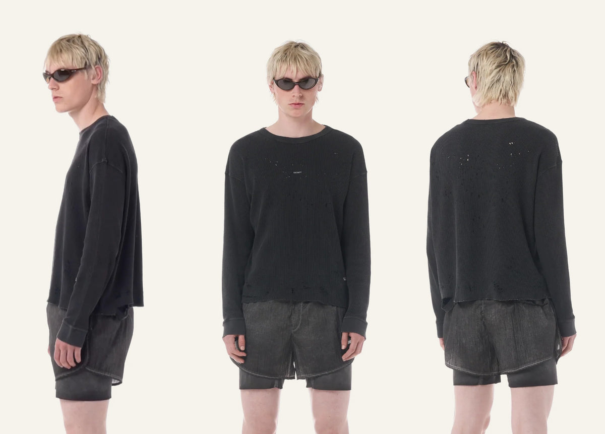 Satisfy Running - MothTech™ Waffle Long Tee